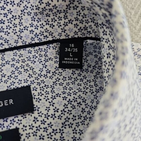 Tommy Hilfiger THFlex Supima Cotton Slim Fit Stretch Multi-Color Paisley XL - Picture 8 of 16